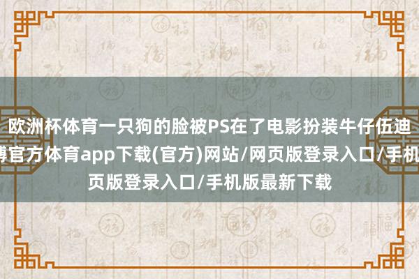 欧洲杯体育一只狗的脸被PS在了电影扮装牛仔伍迪的头上-世博官方体育app下载(官方)网站/网页版登录入口/手机版最新下载