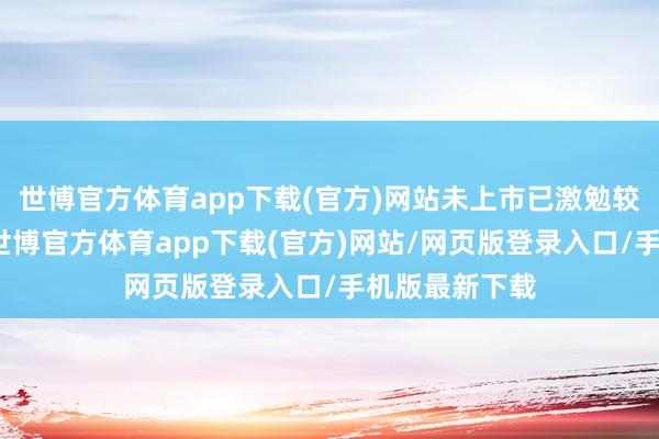 世博官方体育app下载(官方)网站未上市已激勉较多阛阓蔼然-世博官方体育app下载(官方)网站/网页版登录入口/手机版最新下载